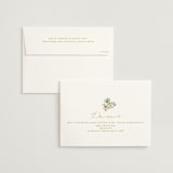 "Floral Arch" - Save the Dates in Greenery by Phrosné Barwood - FREE Recipient Addressing