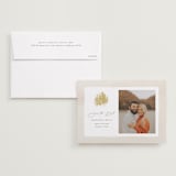 "Aspen" - Save the Dates in Natural by Robert and Stella - Save the Date with Envelope
