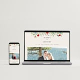 "Wild meadow" - Save the Dates in Elder Flower by Sarah Knight - FREE Wedding Website