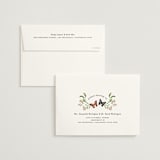 "Wild meadow" - Save the Dates in Elder Flower by Sarah Knight - FREE Recipient Addressing