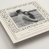 "Hansen" - Save the Dates in Almond by Stephanie Hawkes - Detail