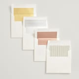"Hansen" - Save the Dates in Almond by Stephanie Hawkes - Envelope Liner Options
