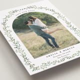 "Monogramed Arch" - Save the Dates in Mojito by Susan Moyal - Detail