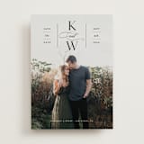 "Romantic Label" - Save the Dates in Ink by Carolyn MacLaren - Front