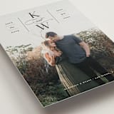 "Romantic Label" - Save the Dates in Ink by Carolyn MacLaren - Detail