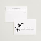 "Glacier" - Save the Dates in Ink by Wildfield Paper Co - FREE Recipient Addressing