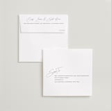 "Sweetest Love" - Save the Dates in Snow by Lauren Chism - FREE Recipient Addressing