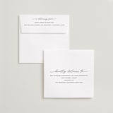 "Simple Details" - Save the Dates in Tuxedo by Pixel and Hank - FREE Recipient Addressing