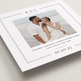 "Alcott" - Save the Dates in Ebony by Meagan Christensen - Detail