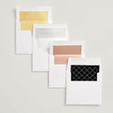 "Alcott" - Save the Dates in Ebony by Meagan Christensen - Envelope Liner Options