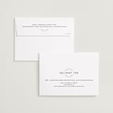 "Together" - Save the Dates in Snow by Eric Clegg - FREE Recipient Addressing
