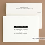 "Elegant Space" - Save the Dates in Sugar by Jessica Williams - FREE Recipient Addressing