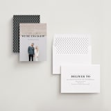 "Classic Date" - Save the Dates in Charcoal by Shirley Lin Schneider - Assembled