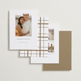 "Flash Dance" - Save the Dates in Ivory by AK Graphics - Back of Card Options
