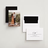"Finally Getting Married" - Save the Dates in Cotton by Jill Means - Assembled