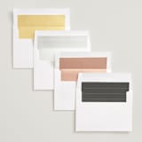 "And here we are" - Save the Dates in Marble by Lea Delaveris - Envelope Liner Options