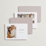 "Painted Romance" - Save the Dates in Harvest by Melanie Severin - Back of Card Options