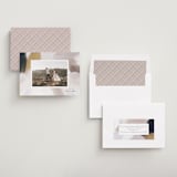 "Painted Romance" - Save the Dates in Harvest by Melanie Severin - Assembled