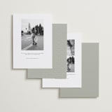 "flowering arch" - Save the Dates in Sage by Lori Wemple - Back of Card Options