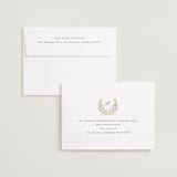 "flowering arch" - Save the Dates in Sage by Lori Wemple - FREE Recipient Addressing