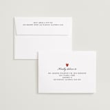"Two Hearts" - Save the Dates in Lily by Pati Cascino - FREE Recipient Addressing