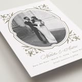 "Calia" - Save the Dates in Paris Rain by Jennifer Postorino - Detail