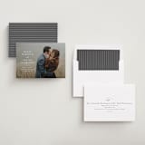 "Simple side" - Save the Dates in Pearl by Lea Delaveris - Assembled