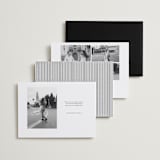 "Classic Charm" - Save the Dates in Midnight by Stacey Meacham - Back of Card Options