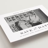 "Classic Charm" - Save the Dates in Midnight by Stacey Meacham - Detail