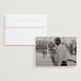 "In Frame" - Save the Dates in Lace by Sarah Cohn - Save the Date with Envelope