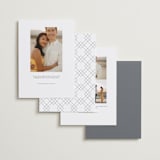 "Diamond" - Save the Dates in Lily by Darryl Don Doctor - Back of Card Options