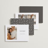 "A Day to Remember" - Save the Dates in Charcoal by Brandy Folse - Back of Card Options