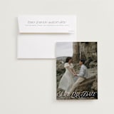 "Story Book" - Save the Dates in Porcelain by Sarah Brown - Save the Date with Envelope