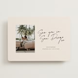 "Heated" - Save the Dates in Mellow by Inkblot Design - Front