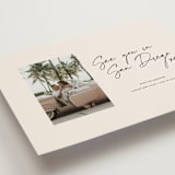 "Heated" - Save the Dates in Mellow by Inkblot Design - Detail