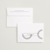 "prose" - Save the Dates in Ivory by Maja Cunningham - FREE Recipient Addressing