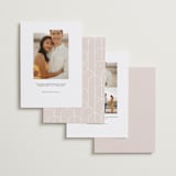 "Wiggly Weekend" - Save the Dates in Bone by Alaina Cherup - Back of Card Options