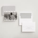 "Luxe Lace" - Save the Dates in Snow by Lauren Chism - Assembled