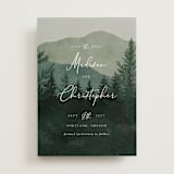 "The Forest" - Save the Dates in Jade by Elly - Front