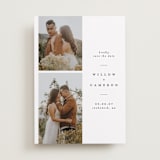 "Classic" - Save the Dates in Snow by Joanna Griffin - Front