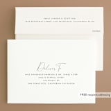 "times two" - Save the Dates in Cloud by Erin Deegan - FREE Recipient Addressing