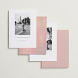 "Cherished" - Save the Dates in Sunset by Susan Moyal - Back of Card Options