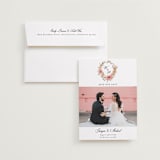 "Cherished" - Save the Dates in Sunset by Susan Moyal - Save the Date with Envelope