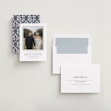 "Ariah" - Save the Dates in French Blue by Jennifer Postorino - Assembled