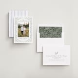 "Delicate Vines" - Save the Dates in Periwinkle by Kristen Smith - Assembled