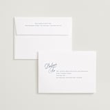 "Marenza" - Save the Dates in Bluebell by Jessica Williams - FREE Recipient Addressing