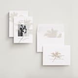 "Palm" - Save the Dates in Ecru by AK Graphics - Assembled