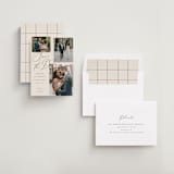 "Whimsy" - Save the Dates in Ecru by AK Graphics - Assembled