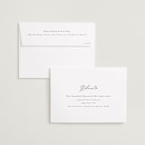 "Whimsy" - Save the Dates in Snow by AK Graphics - FREE Recipient Addressing