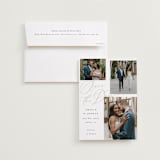 "Whimsy" - Save the Dates in Snow by AK Graphics - Save the Date with Envelope